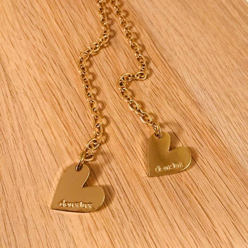 Purse accessory tassel and 2 hearts 💕 charm - Picture 4 of 8